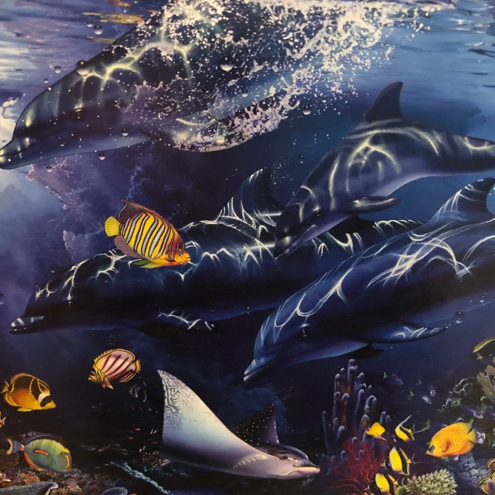 Christian Riese Lassen Puzzle 750 Pieces "SEA OF LIFE" New Factory Sealed 2007 - Picture 7 of 9